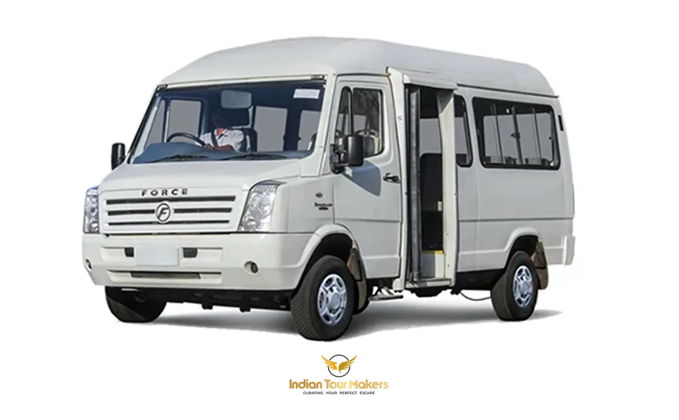 force traveller 12 seater rent